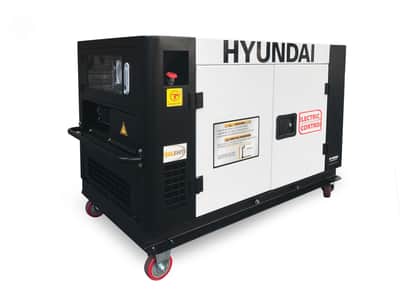 Hyundai Diesel Silent Generator 9500W 3 Phase — Diesel