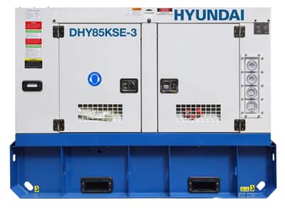 Hyundai Diesel Standby Generator 85kVA — Standby Generators