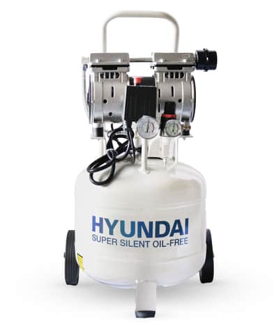 Hyundai Air Compressor Oil Free Low Noise 1HP 30L — Compressors