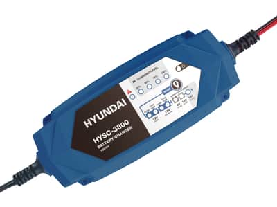 Hyundai Smart Charger 6V+12V 1A+3.5A — Battery Chargers & Starters