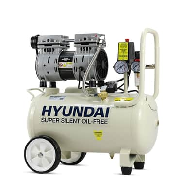 Hyundai Air Compressor Oil Free Low Noise 1HP 24L — Compressors