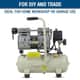 Hyundai Air Compressor Oil Free Low Noise 0.75HP 8L — image 4