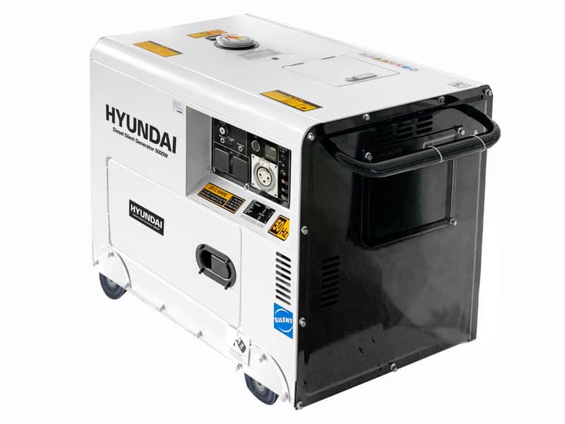 Hyundai Diesel Silenced Generator 5000W — main product image