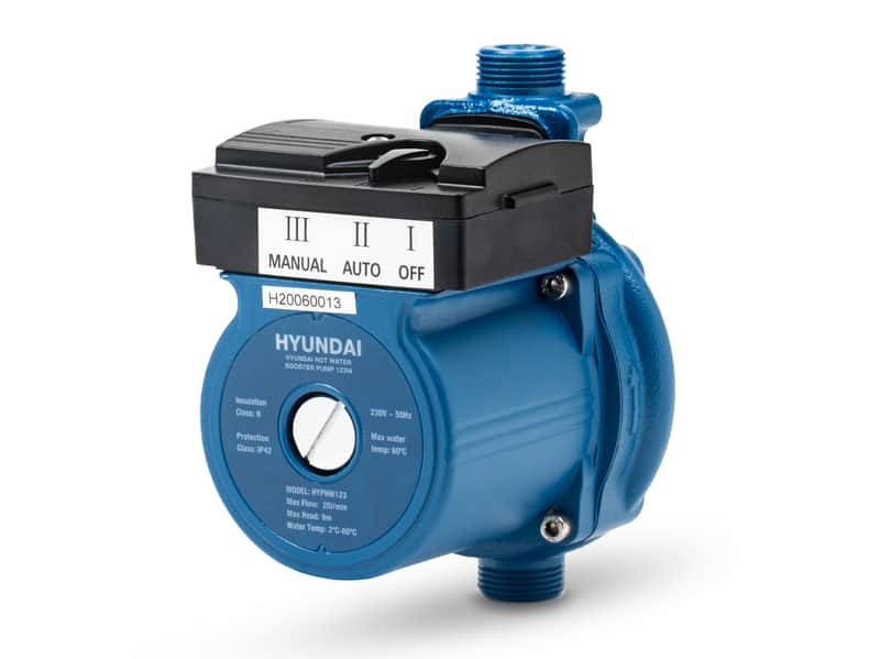 Hyundai Hot Water Booster Pump 123W — main product image